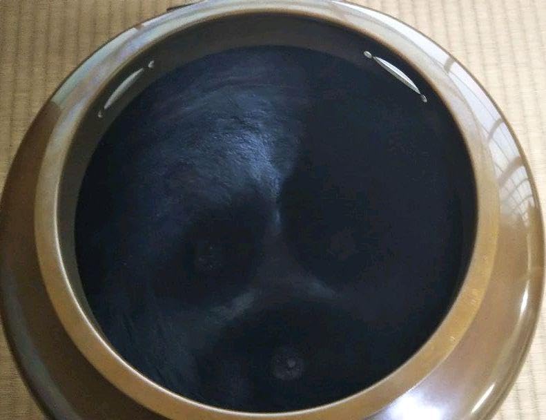 煎茶道具 山本太仙造『赤絵山水』涼炉 焜炉 茶炉 風炉 共箱 煎茶道具